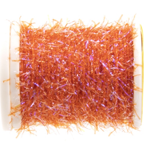 Veniard Uv Straggle Chenille Extra Fine (4M) Orange Fly Tying Materials (Product Length 4.37 Yds / 4m)